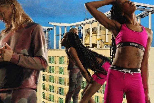 Campanha da linha activewear da Off-White