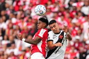 O confronto entre Santa Fé e Vasco foi válido pela Copa Sul-Americana O confronto entre Santa Fé e Vasco foi válido pela Copa Sul-Americana