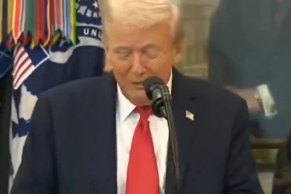 Imagem colorida do presidente dos Estados Unidos