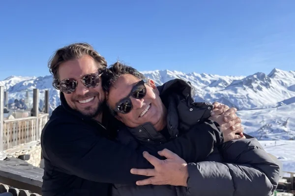 Foto colorida mostra Vorcaro e Ciro Nogueira - Metrópoles