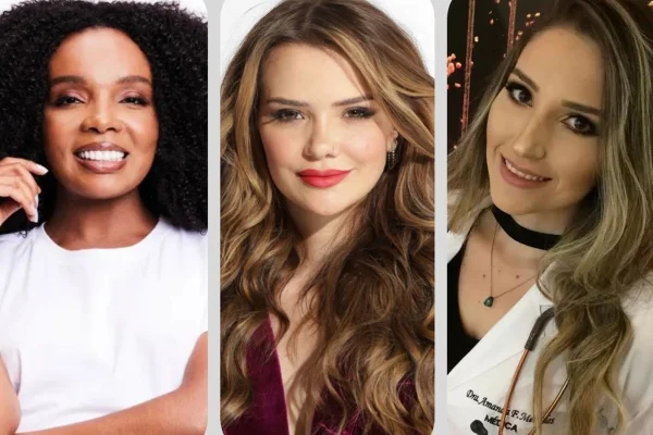 Imagem colorida das três ex-participantes do BBB - Metrópoles