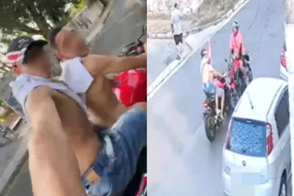 Vídeo: homem morre após colidir de frente com moto pilotada por menor