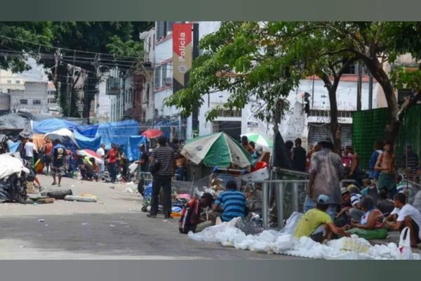 Pessoas em situação de rua em São Paulo (SP)