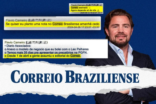 Vorcaro e sócio assinaram compra do Correio Braziliense: “A gente assumiu o editorial”