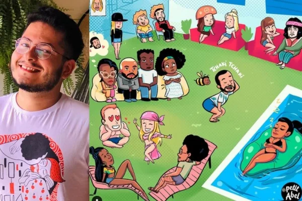 Conheça Petit Abel ilustrações BBB