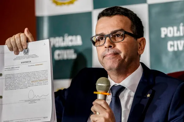 Rivaldo Barbosa, ex chefe da Policia Civil do Rio de Janeiro - PCRJ