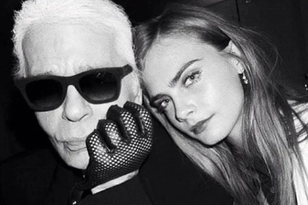 Cara Delevinge x Lagerfeld