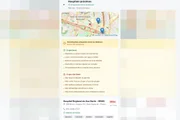 O sistema usa a localização do celular para exibir um mapa com os hospitais mais próximos abastecidos com aquele soro específico, além de listar orientações imediatas de primeiros socorros O sistema usa a localização do celular para exibir um mapa com os hospitais mais próximos abastecidos com aquele soro específico, além de listar orientações imediatas de primeiros socorros