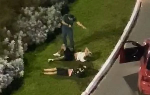 briga em Águas Claras