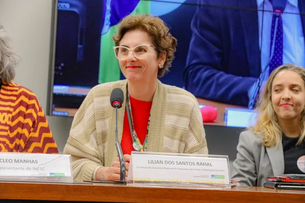 A secretária do MDS do governo Lula, Lilian Rahal.