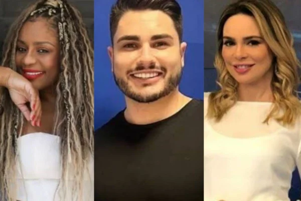 Cariúcha, Lucas Souza e Rachel Sheherazade
