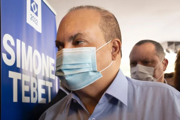 Ibaneis Rocha em lançamento de pré-candidatura de Simone Tebet à Presidência da República