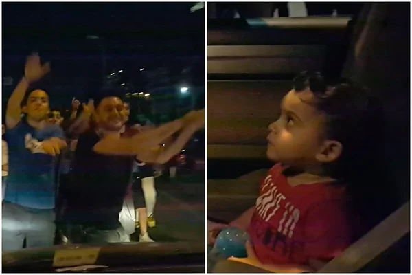 Protestantes no Líbano cantam Baby Shark para acalmar criança