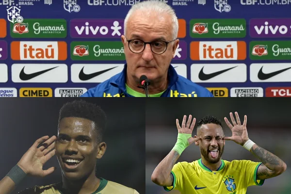 Dorival evita comparação entre Estêvão e Neymar: “Particularidades”