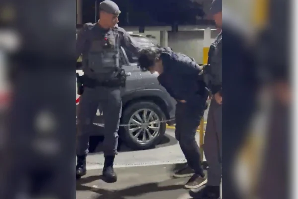 Imagem colorida mostra Marcelo Aguiar, deputado estadual detido por atirar em balada. Metrópoles