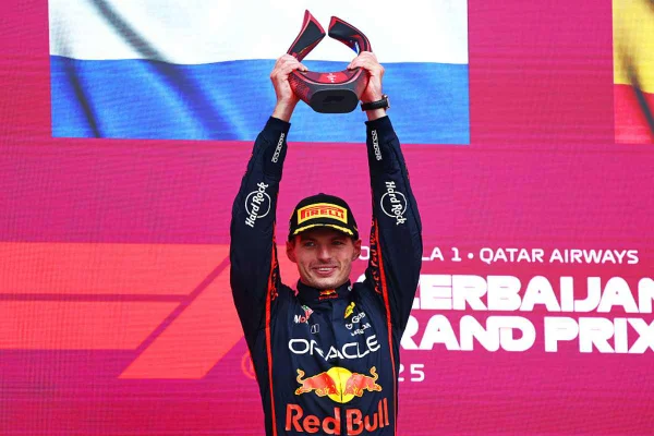 F1: Verstappen domina e vence no Azerbaijão; Bortoleto termina em 11º