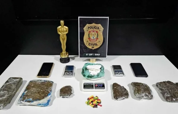 Imagem colorida de operação da PCDF