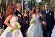 Mari Fernandez e Júlia Ribeiro se casaram nesta terça-feira (14/10) Mari Fernandez e Júlia Ribeiro se casaram nesta terça-feira (14/10)