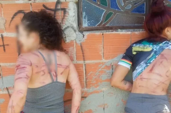 Mulheres foram chicoteadas pela facção