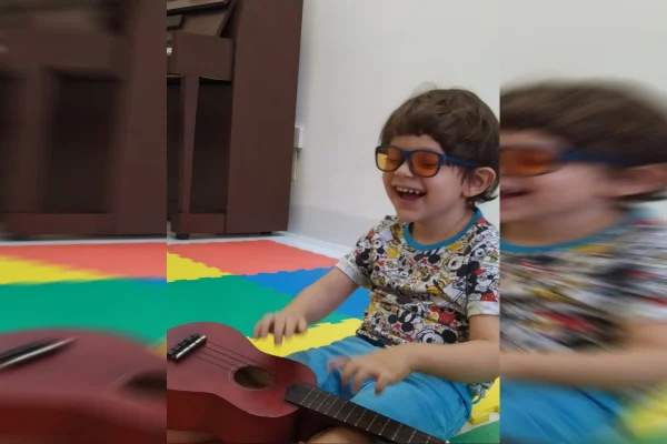 Filho de árbitro no DF precisa de R$ 200 mil para tentar reverter cegueira. Ajude