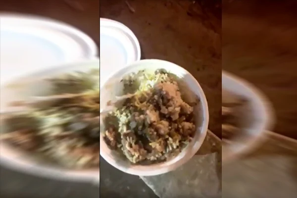 Moradores de rua se queixam de receber comida azeda no DF