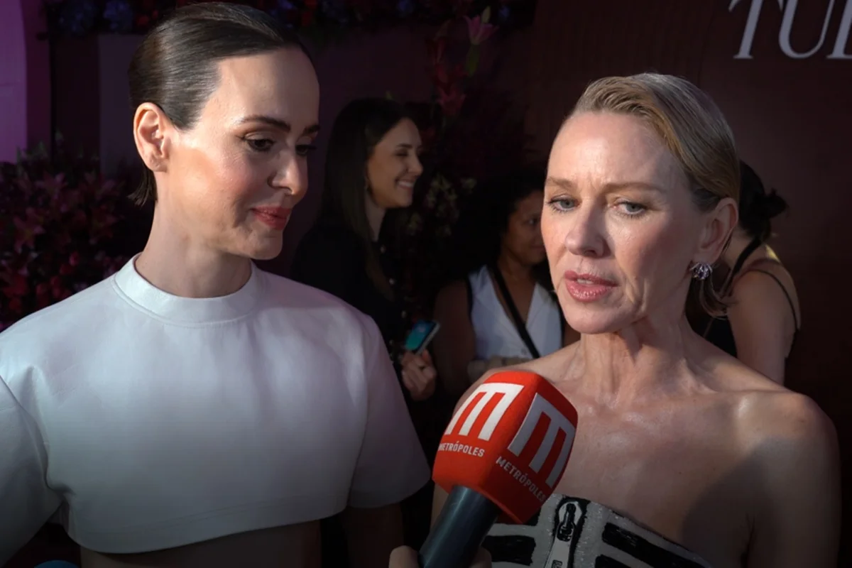 Sarah Paulson e Naomi Watts - evento Brasil Tudo é Justo - Metrópoles