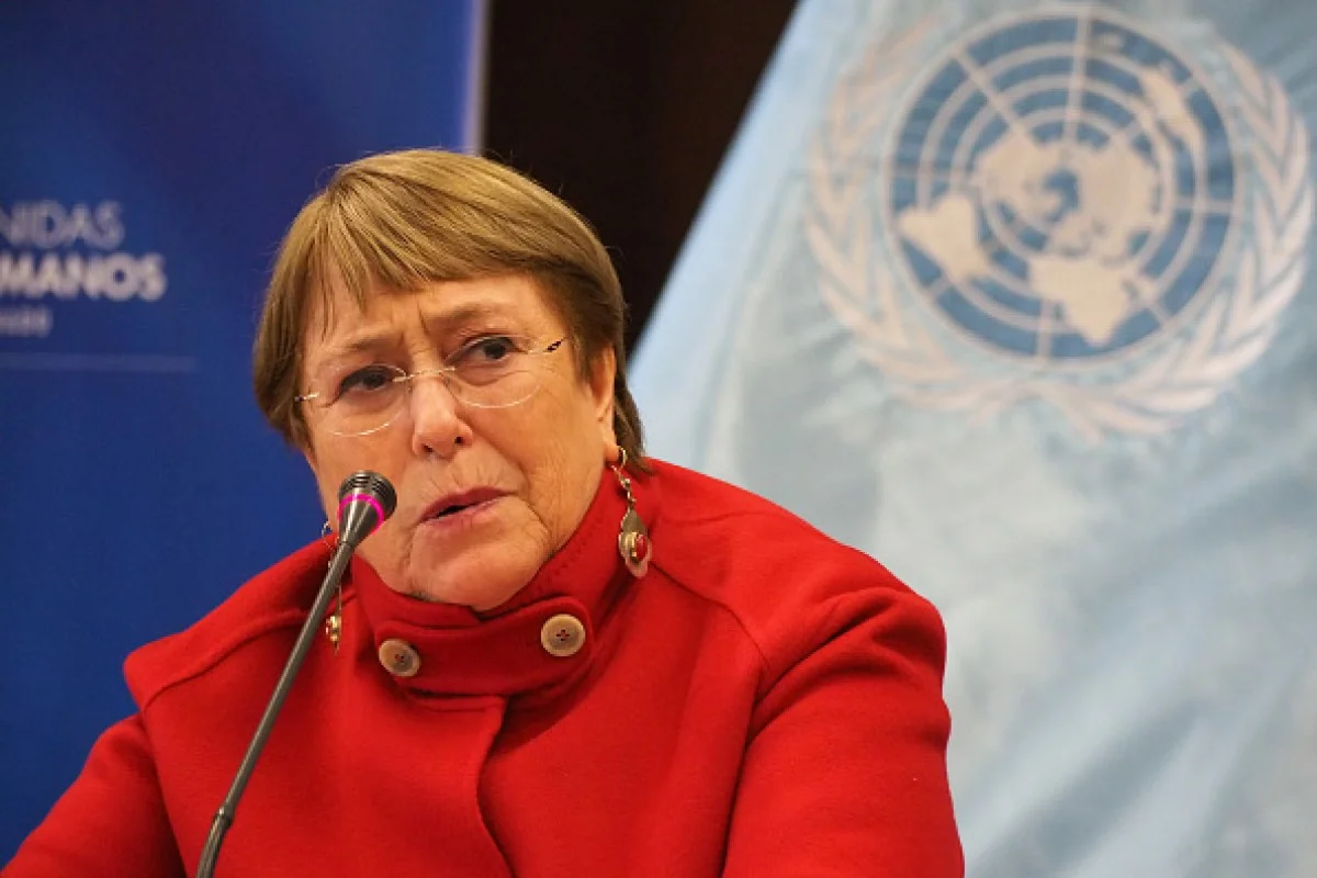 Michelle Bachelet é ex-presidente do Chile, e também foi diretora da ONU Mulheres e alta comissária para Direitos Humanos da ONU Michelle Bachelet é ex-presidente do Chile, e também foi diretora da ONU Mulheres e alta comissária para Direitos Humanos da ONU