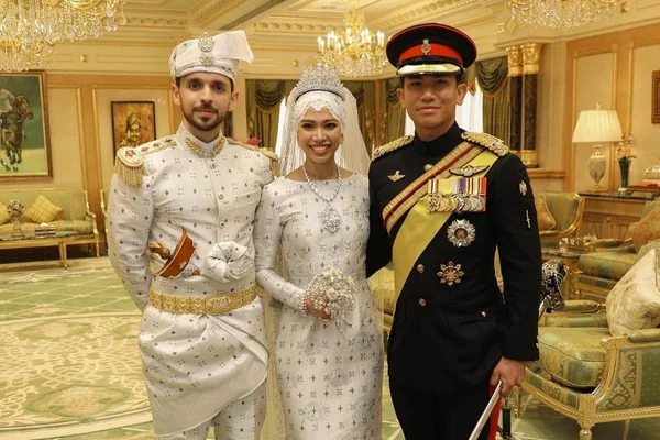 Casamento da princesa Fadzillah Lubabul, filha do sultão de Brunei Hassanal Bolkiah