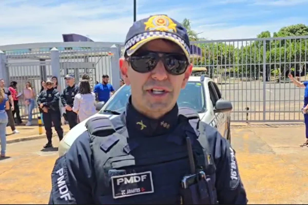 Imagem colorida do tenente-coronel Arantes - Metrópoles
