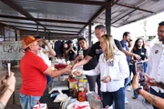 Celina Leão conversou com comerciantes no Recanto das Emas Celina Leão conversou com comerciantes no Recanto das Emas