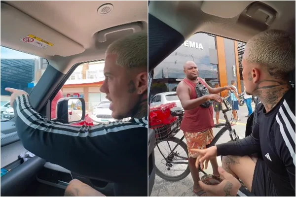 Vídeo: MC Daniel ajuda entregador após “fechada” no trânsito
