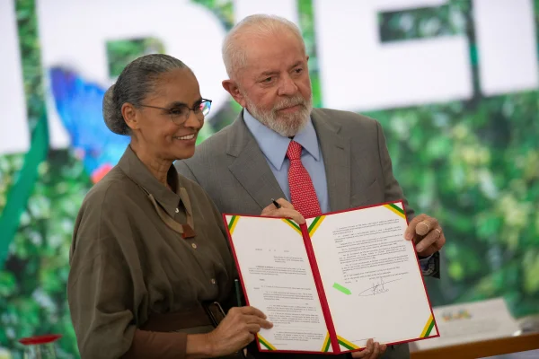 Marina Silva e Lula