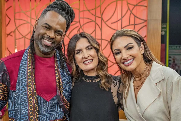 Manoel Soares, Fátima Bernardes e Patrícia Poeta