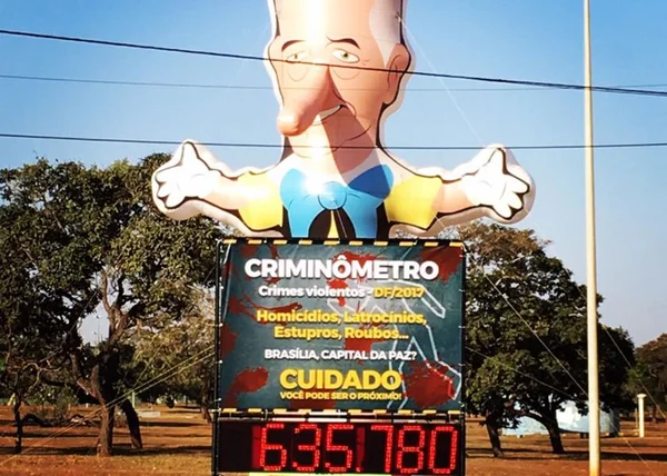Sinpol lança placar para registrar a violência na gestão Rollemberg