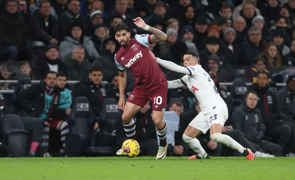 Lucas Paquetá em Tottenham x West Ham - Metrópoles