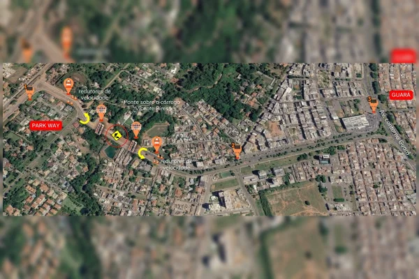 Detran bloqueia ponte entre Guará e Park Way por cinco dias para obras - destaque galeria