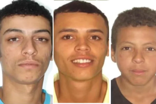 retratos de três homens - Metrópoles