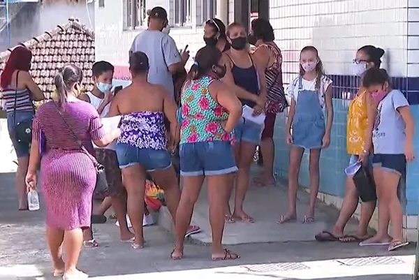 Vacinação infantil em Itaguaí