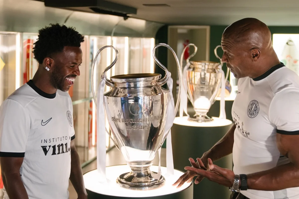 Vini Jr. e Terry Crews Vini Jr. e Terry Crews
