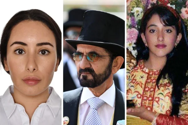 Princesa Latifa, Mohammed bin Rashid Al Maktoum e princesa Shamsa