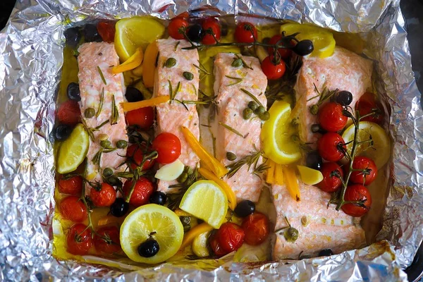Papilote de salmão