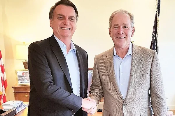 Bush foi surpreendido por visita de Bolsonaro, diz assessor