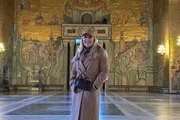 Roberta Luchsinger em viagem à Europa em janeiro de 2025 Roberta Luchsinger em viagem à Europa em janeiro de 2025