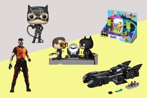 Vitrine M, lista de produtos relacionados ao Batman