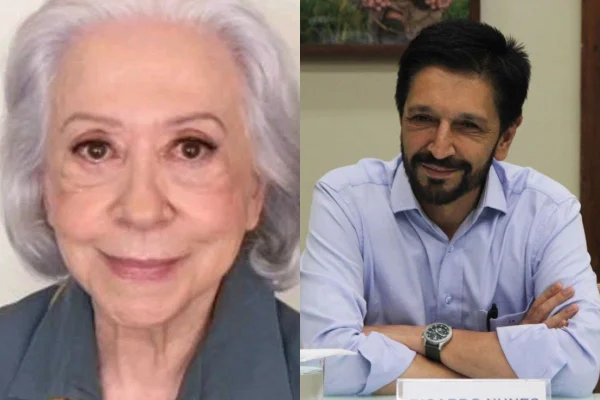 Fernanda Montenegro e Ricardo Nunes