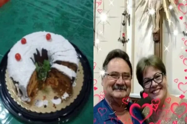 Imagem colorida de casal envenenado - Metrópoles