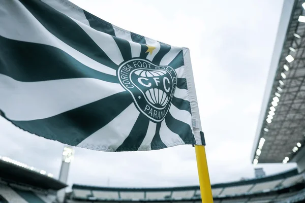 Bandeira do Coritiba no Estádio Couto Pereira