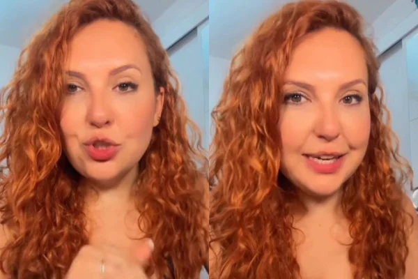 Foto colorida de uma mulhe ruiva - Metrópoles
