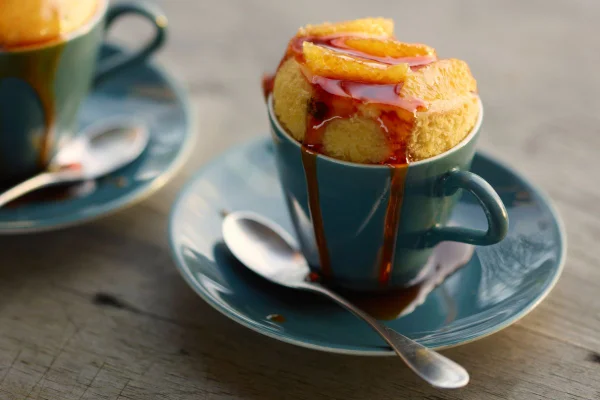Pudim de caneca