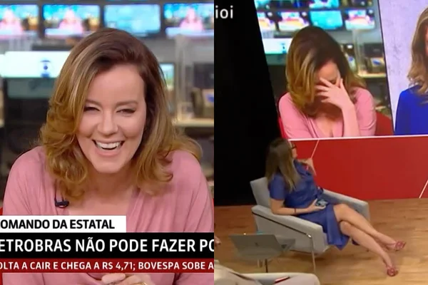 Natuza Nery comete gafe e solta palavrão no Estúdio I